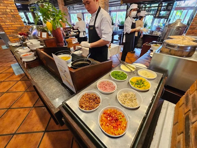 Đánh giá Buffet Pandanus Resort Mũi Né