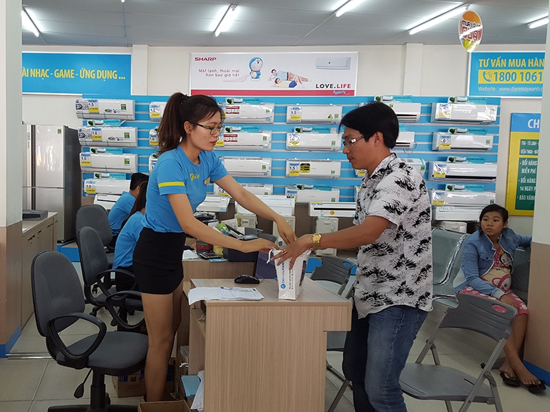 Đánh giá siêu thị Điện Máy Xanh
